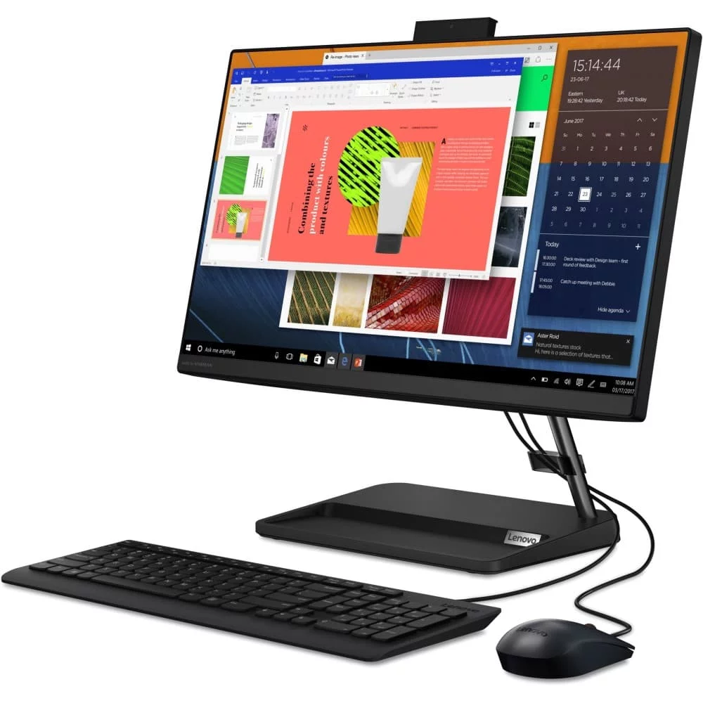 Моноблок Lenovo IdeaCentre AIO 3 22ITL6 21.5" Pentium Gold 7505, 4GB, 256GB SSD, noODD, WiFi, BT, Win11 [F0G500BNRU] изображение 3