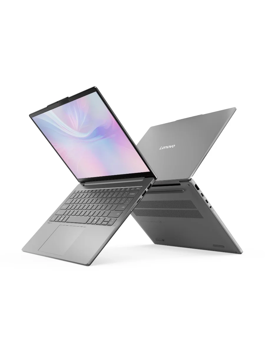Ноутбук Lenovo IdeaPad Slim 5 14ARP10, AMD Ryzen™ 7 7735HS (3.20GHz, 16MB), 14" WUXGA Non-Touch, 16.0GB, 1x512GB SSD M.2 2242 PCIe Gen4 QLC, Luna Grey, AMD Radeon™ 680M, BT 5.3,Wi-Fi 6 2x2 AX, 1080P (83HT000CRK) изображение 4