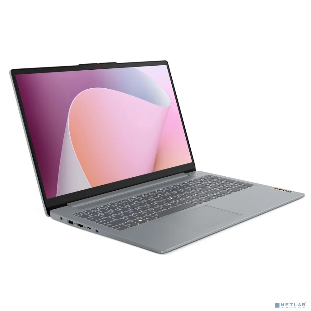 Lenovo IdeaPad Slim 3 15ABRA [82XM00FYIN] (КЛАВ.РУС.ГРАВ.) Grey 15.6" {FHD IPS Ryzen 5 7530U (2GHz 6C/12T)/8Gb/512Gb SSD/DOS/клавиатура с подсветкой} изображение 1