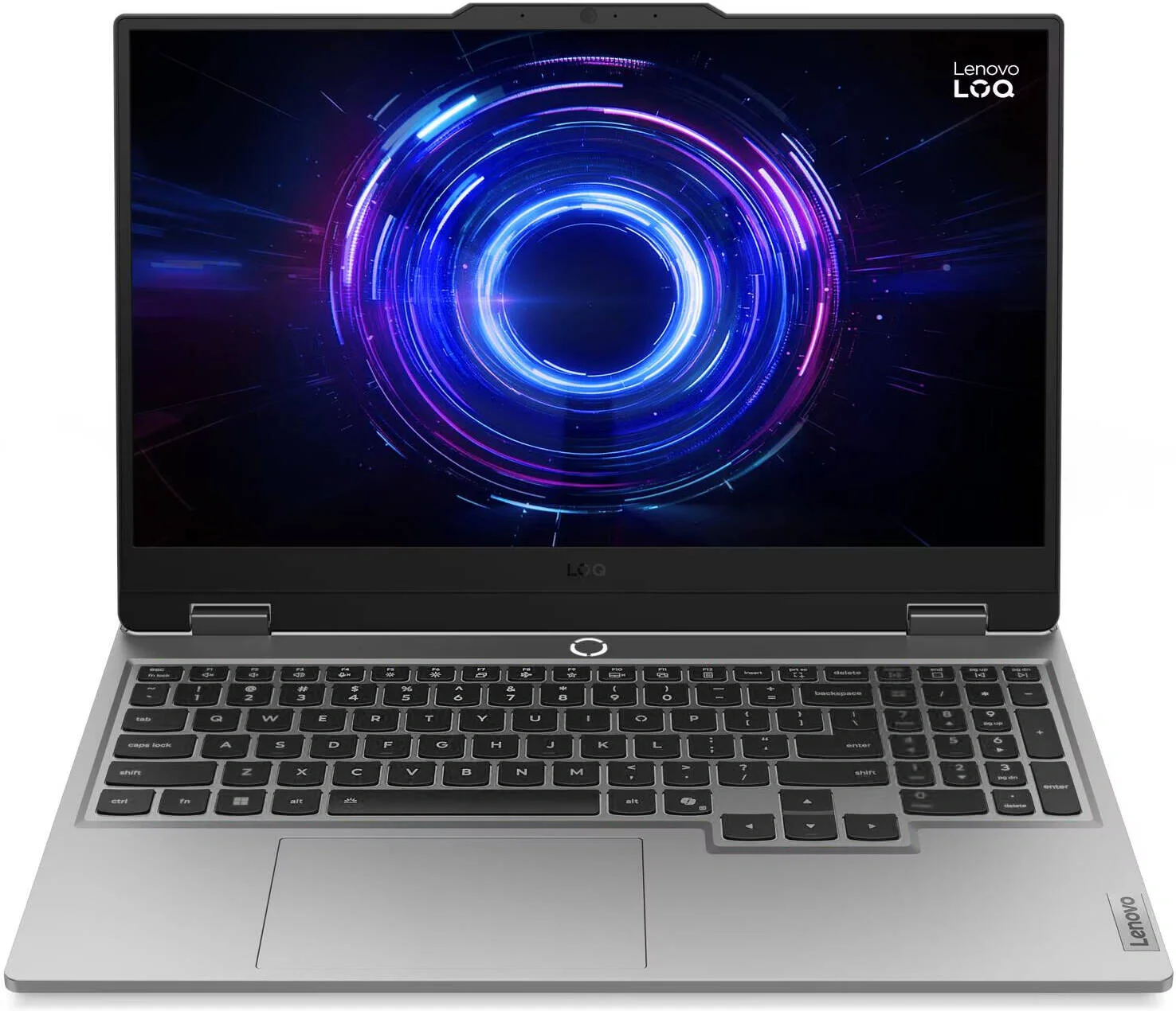 Ноутбук Lenovo LOQ 15IRX10 Core i7 14700HX 16Gb SSD512Gb NVIDIA GeForce RTX 5060 8Gb 15.6" IPS FHD (1920x1080) без ОС grey WiFi BT Cam (83JE00YLPS) изображение 1