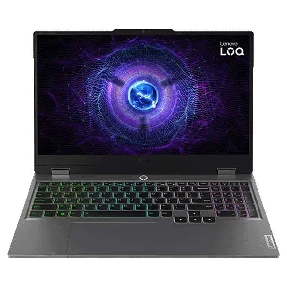 Ноутбук Lenovo LOQ 15IAX9E/15.6" Full HD 1920x1080/Intel Core i5 12450HX/16 Gb/512 Gb SSD/nVidia GeForce RTX 3050 6GB/No OS/серый/1.77 кг (83LK0043RK) изображение 1
