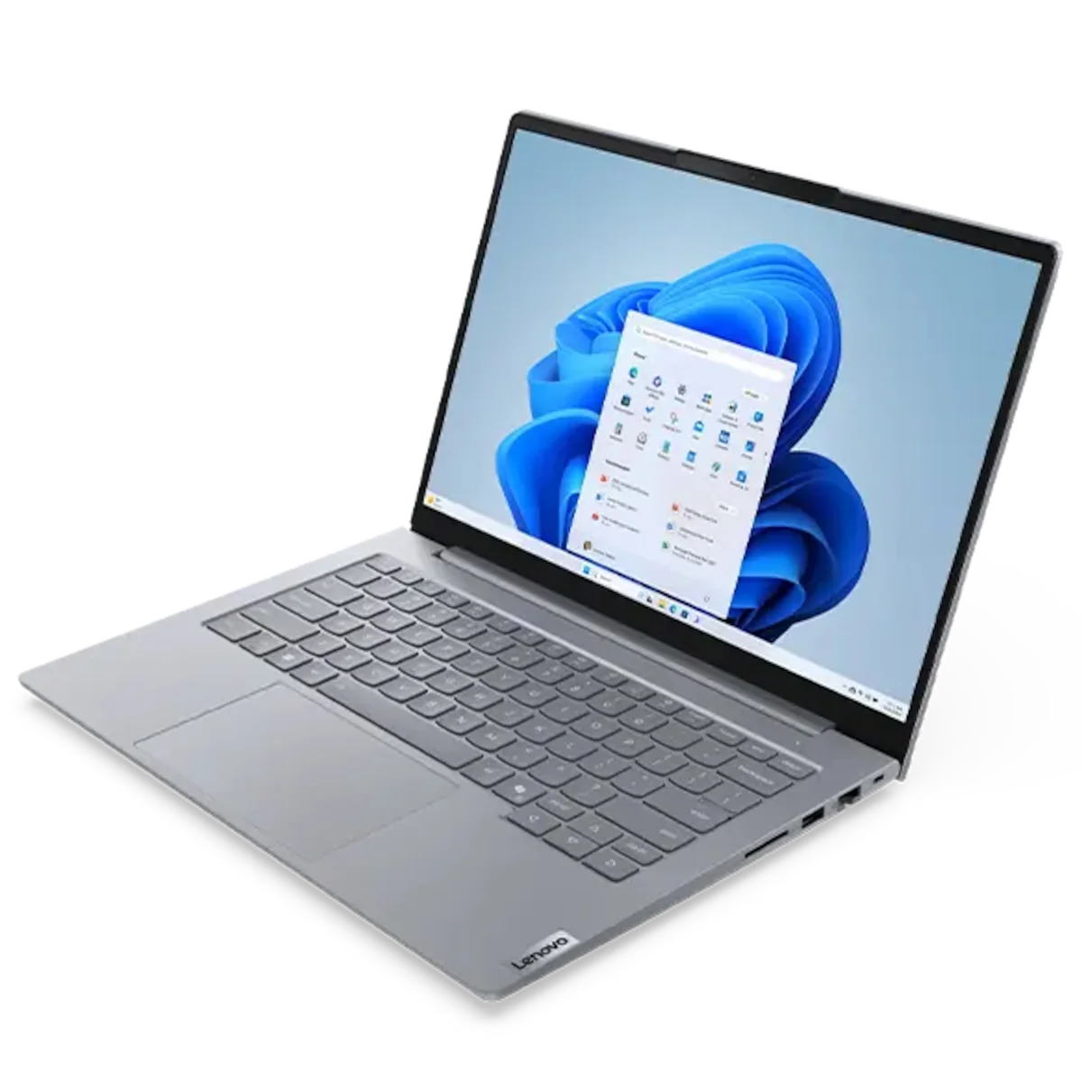 Ноутбук Lenovo ThinkBook 14 G8 IAL 14.0" WUXGA 300nits, U5-225U,16GB DDR5,512GB SSD M.2 2242 NVMe, Integrated ,FHD Cam,Wi-Fi+BT,FPR,45Whr, BKLT KB US-ENG, Win 11 Pro, 1Y (21SJ008QUS) изображение 1