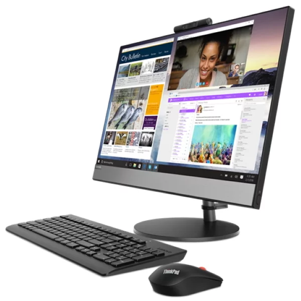 Моноблок Lenovo AIO V530-24ICB 23.8" FHD/ Core i5-9400T/ 16GB/ 512GB SSD/ DVD-RW/ WiFi/ BT/ Win10Pro/ Black [10UW00DSRU] изображение 6