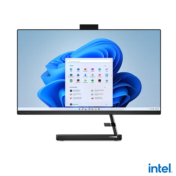 Моноблок Lenovo IdeaCentre AIO 3 27IAP7 27" FHD IPS 250N, Core i3-1215U, 8GB, 512GB SSD, WiFi6, BT, NoOS, Black (F0GJ00NLRK) изображение 1