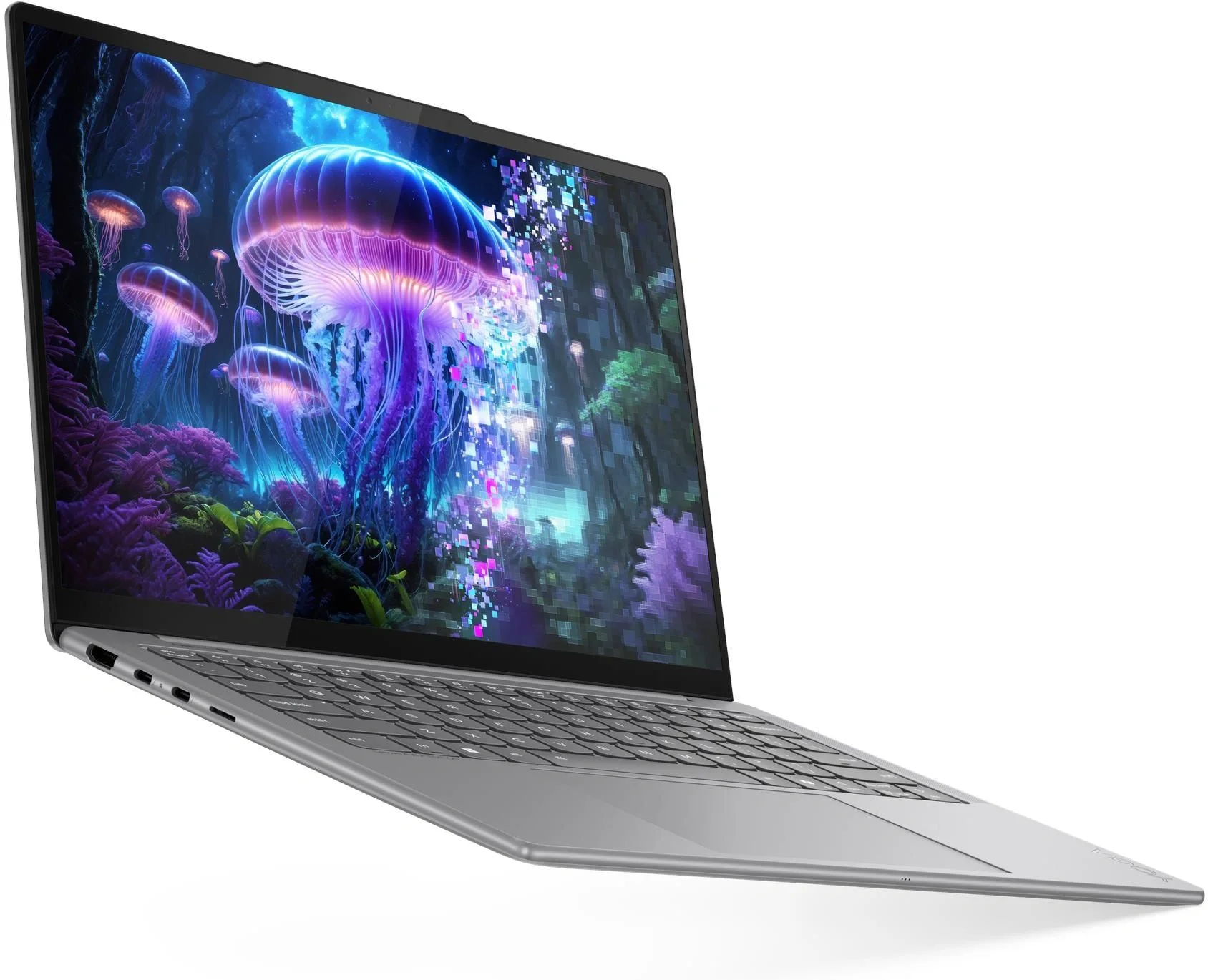 Ноутбук Lenovo Yoga Slim7 14ILL10 Core Ultra 5 226V 16Gb SSD1Tb Intel Arc 130V 14" OLED 2.8K (2880x1800) Windows 11 Home grey WiFi BT Cam (83JX000GRK) изображение 4