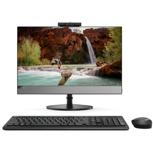 Моноблок Lenovo V530-22ICB AIO 21.5" FHD/ Core i5-9400T/ 4GB/ 1TB/ DVD-RW/ WiFi/ BT/ DOS/ Black [10US00GHRU] изображение 1