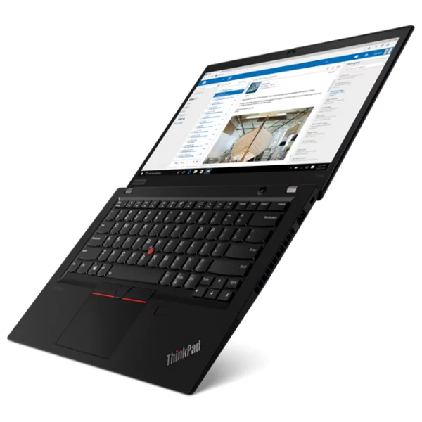 Ноутбук Lenovo T14s Gen1 14" FHD [20T00015RT] Core I5-10210U, 8GB, 256GB SSD, WiFi, BT, FPR, SCR, Win10Pro, черный изображение 2