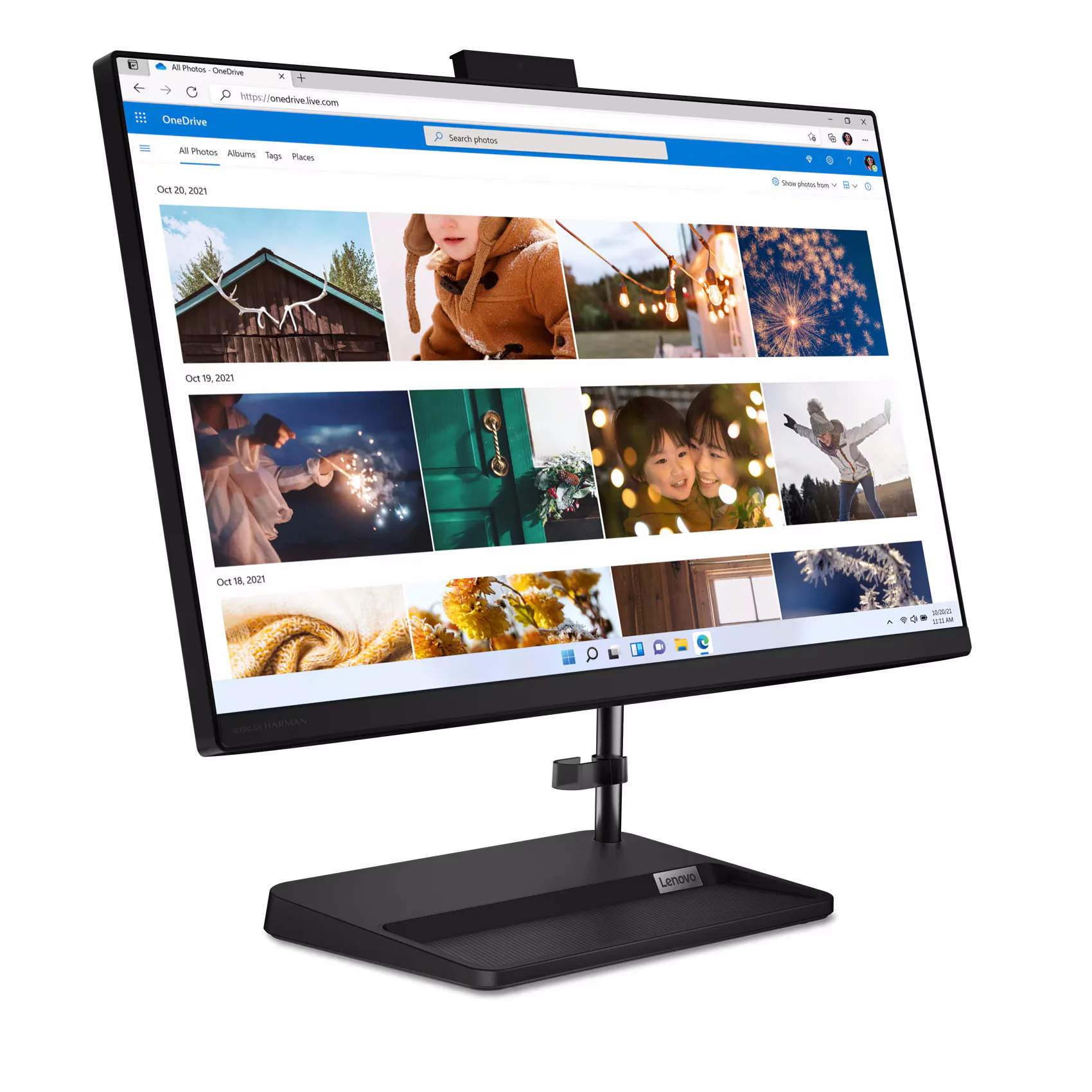 Моноблок Lenovo IdeaCentre AIO 3 24IAP7 23.8" FHD IPS/ Core i5 12450H/ 8Gb/ 512Gb SSD/ noDVD/ BT/ WiFi/ noOS black (F0GH0120RU) изображение 2
