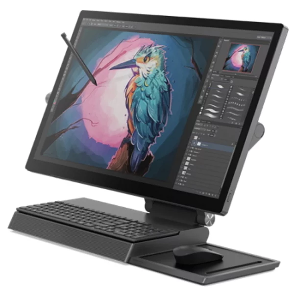 Моноблок Lenovo Yoga A940-27ICB 27" UHD Touch, Core i9-9900, 32GB, 1TB SSD + 2TB, noODD, Radeon RX 560 4GB, Wi-Fi, BT, Win10, серый [F0E5003RRK] изображение 3