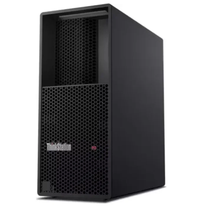 Рабочая станция Lenovo ThinkStation P3 MT, Core i7 13700, 16GB, 512GB SSD, noODD, T1000, CR, Win11 Pro, мышь клавиатура черный [30GS004NRU] изображение 3