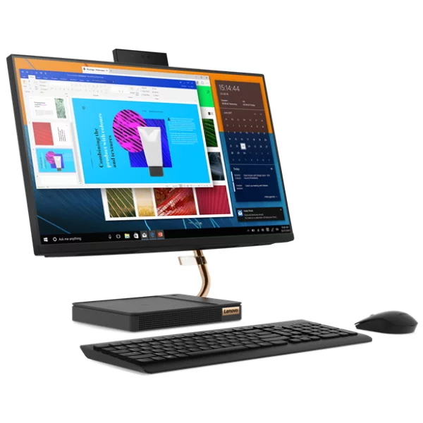 Моноблок Lenovo IdeaCentre AIO A540-24ICB 23.8" FHD, Core i5-9400T, 16GB, 512GB SSD, noODD, WiFi, BT, Win10, черный [F0EL00E5RK] изображение 2