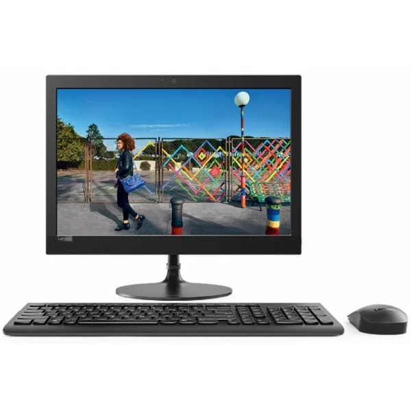 Моноблок Lenovo IdeaCentre 330-20AST 19.5" WXGA+/ AMD A6-9200/ 4GB/ 1TB/ DVD-RW/ WiFi/ BT/ Win10/ black [F0D8001DRK] изображение 1
