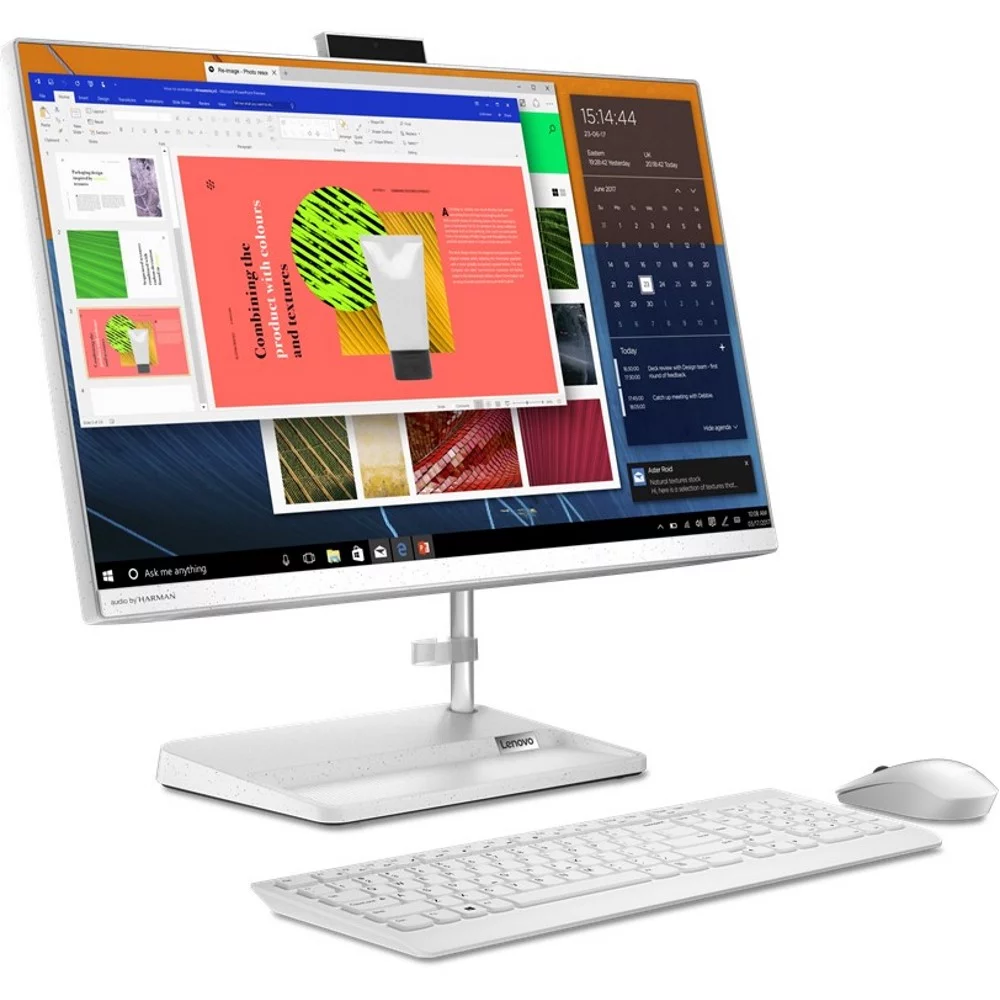 Моноблок Lenovo IdeaCentre 3 24ITL6 AIO 23.8" FHD, Core i3-1115G4, 8GB, 256GB SSD, noODD, WiFi, BT, noOS [F0G000B2RK] изображение 3