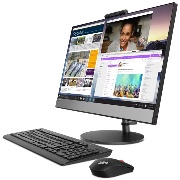 Моноблок Lenovo V530-24ICB AIO 23.8"/ Core i5-8400T/ 8GB/ 256GB SSD/ DVD-RW/ WiFi/ BT/ DOS [10UW007HRU] изображение 1