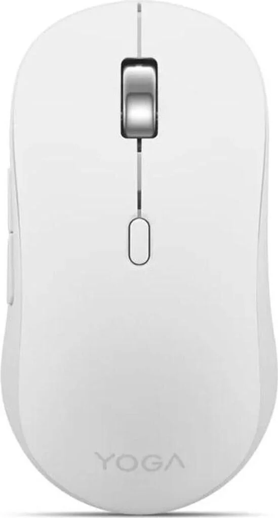 Мышь Lenovo Yoga Silent MB566T (SM8881) белый оптическая 4000dpi silent беспров. BT 5but (GY51S61925) изображение 1