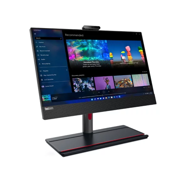 Моноблок Lenovo ThinkCentre M90a Gen 3 23.8" FHD, Core i3-12100, 8GB, 256GB SSD+1TB HDD, DVD-RW, CR, kbd eng, mouse, noOS [11VKA01300] изображение 2