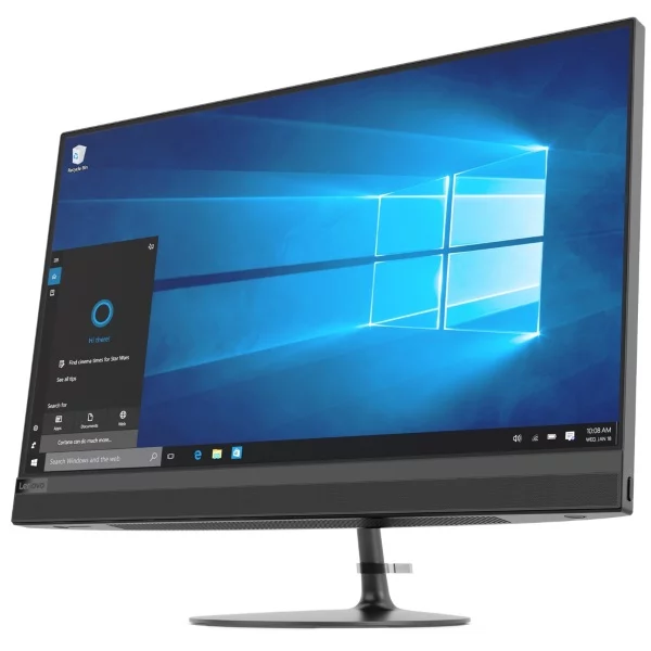 Моноблок Lenovo IdeaCentre AIO520-24IKU 23.8" FHD/ Core i3-7020U/ 4GB/ 128GB SSD + 1TB/ noODD/ WiFi/ BT/ Win10/ black [F0D200FJRK] изображение 2