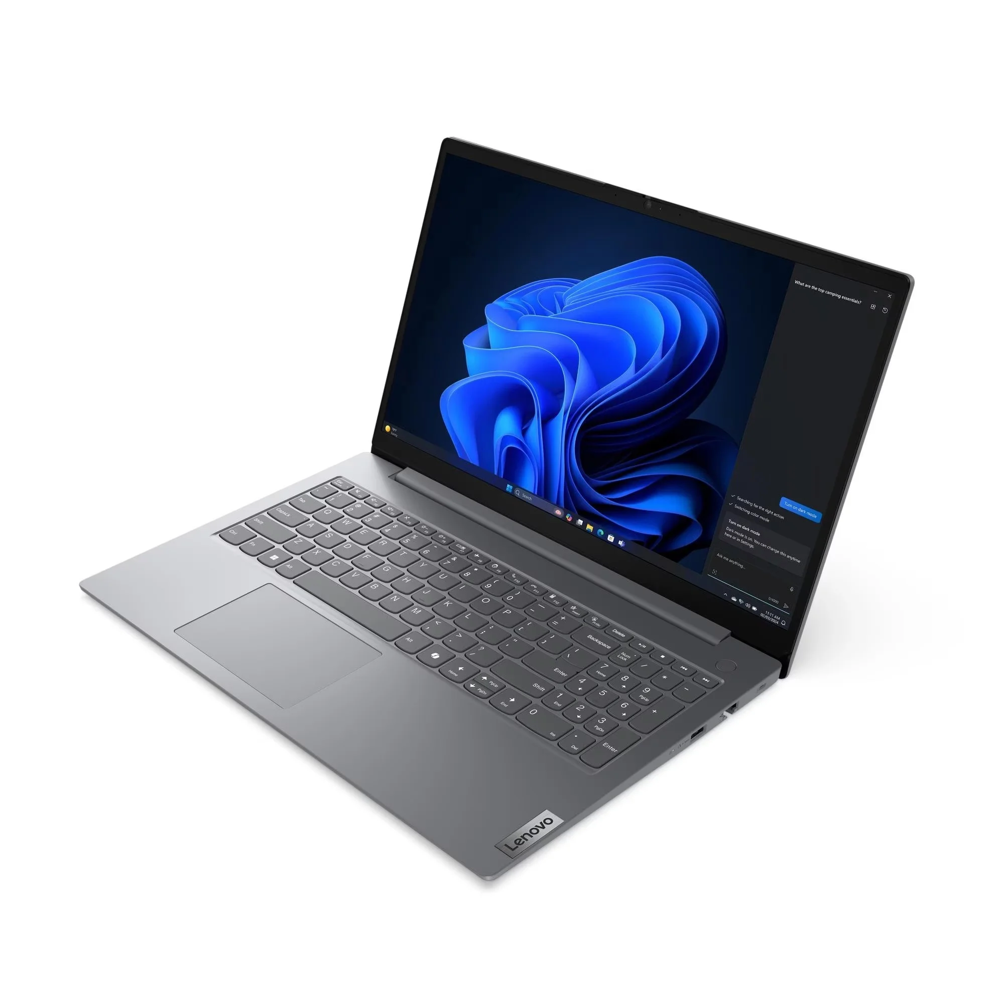 Lenovo V15 G5 IRL [83HF00E6IG_16] (КЛАВ.РУС.ГРАВ.) Luna Grey 15.6" {FHD TN i5-13420H/16Gb/512Gb SSD/DOS} изображение 2