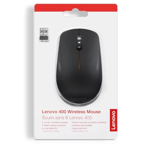 Мышь беспроводная Lenovo 400 (WW) [GY50R91293] изображение 19