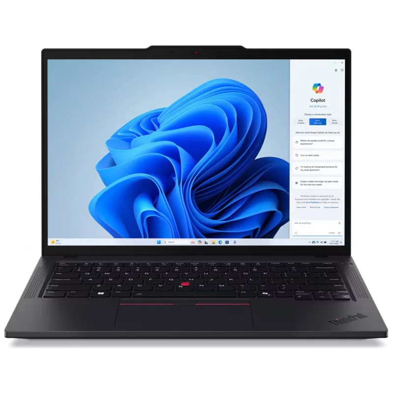 Ноутбук/ Lenovo ThinkPad T14 G5 14.0" WUXGA AG 400nits, U7-155U,16GB DDR5,512GB SSD M.2 2280 NVMe G4,Integrated ,5M RGB Cam,Intel AX211 2x2AX 6E+BT,Quectel EM061K-GL 4G CAT6 (заблокирован в России), 4 (21MMS2XX00.) изображение 1