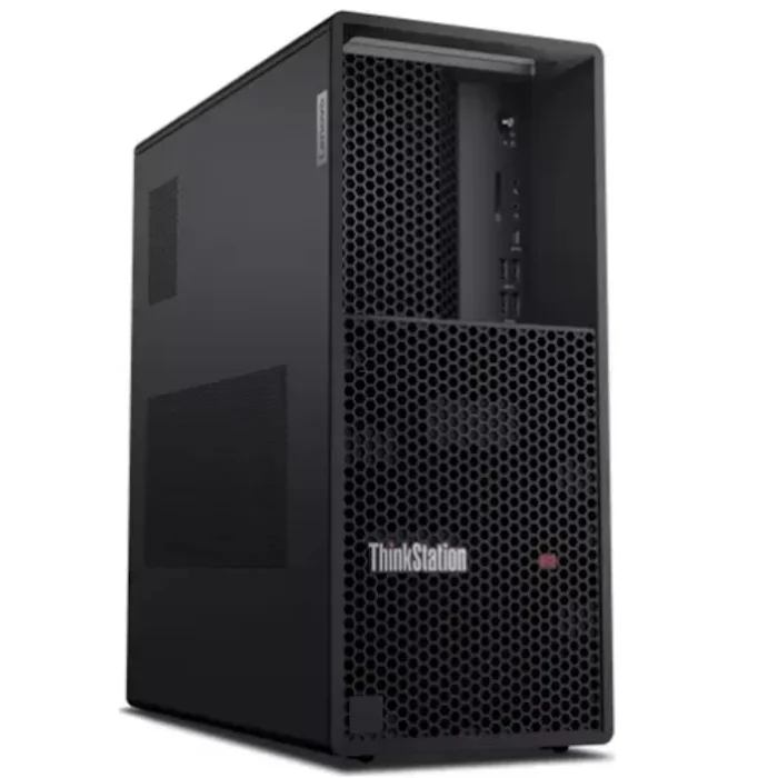 Рабочая станция Lenovo ThinkStation P3 MT, Core i7 13700, 16GB, 512GB SSD, noODD, T1000, CR, Win11 Pro, мышь клавиатура черный [30GS004NRU] изображение 4
