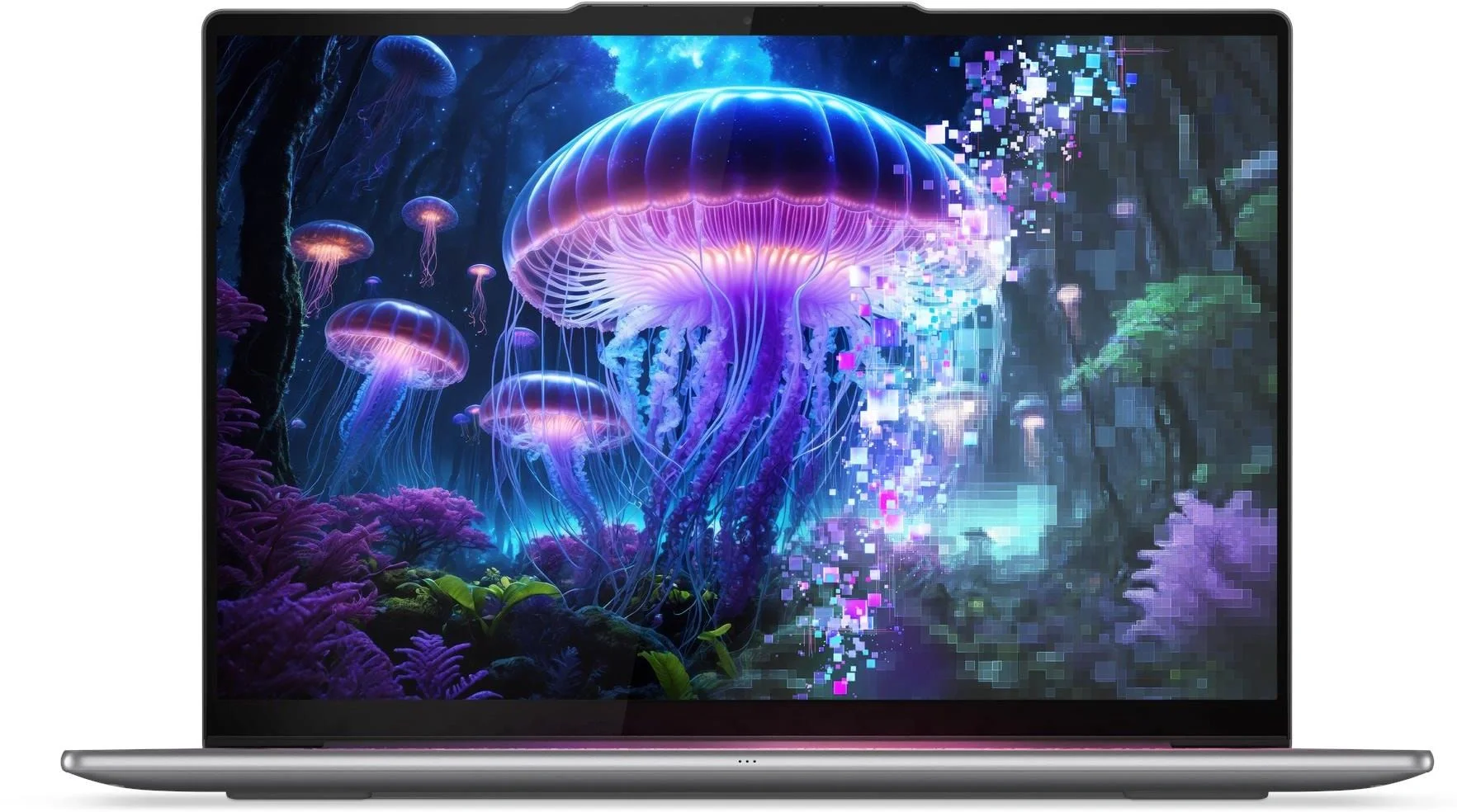 Ноутбук Lenovo Yoga Slim7 14ILL10 Core Ultra 5 226V 16Gb SSD1Tb Intel Arc 130V 14" OLED 2.8K (2880x1800) Windows 11 Home grey WiFi BT Cam (83JX000GRK) изображение 2