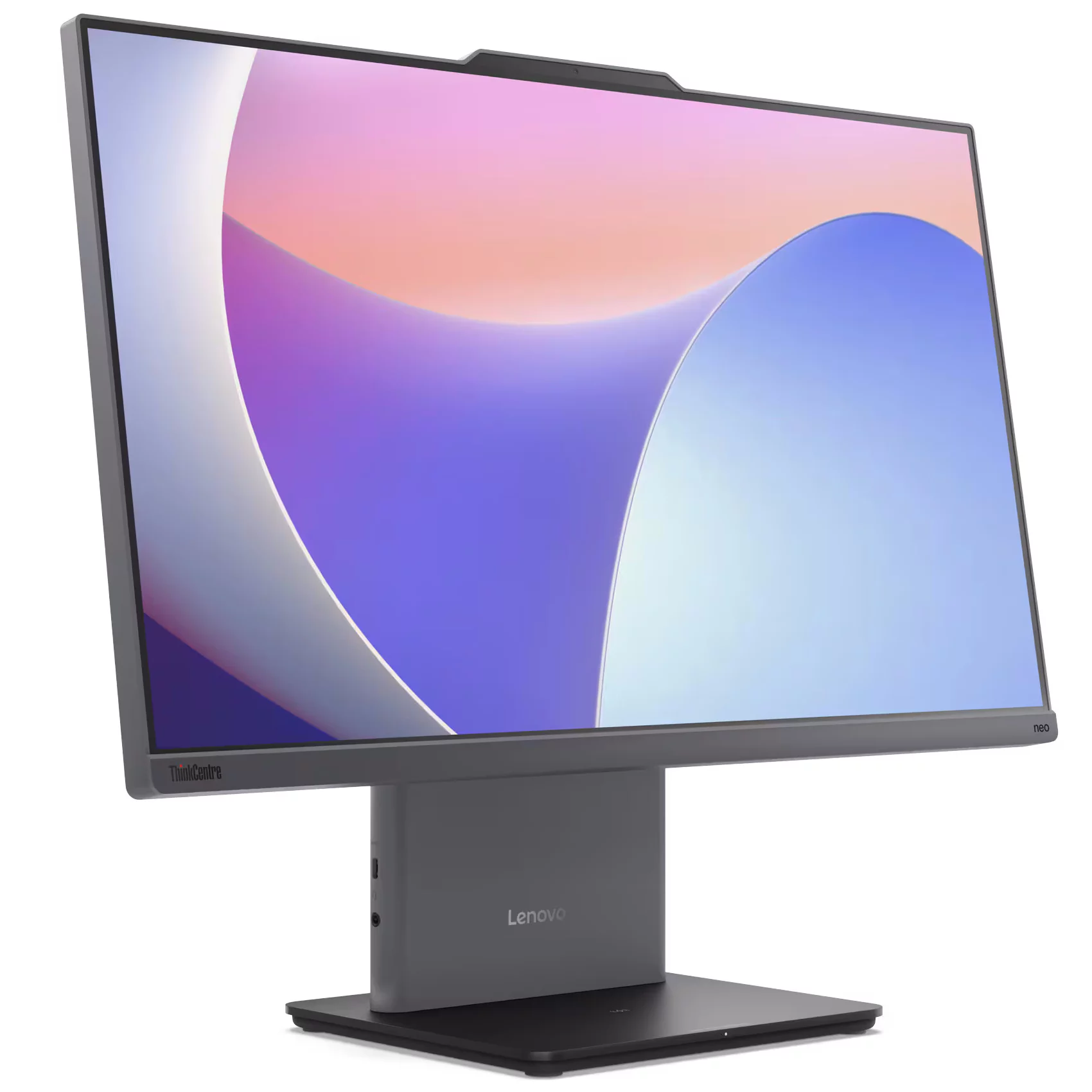 Моноблок Lenovo ThinkCentre neo 50a 24 Gen5 23.8" FHD IPS, Core i5-13420H, 16GB, 512GB SSD, WiFi, BT, NoOS, Luna Grey (12SC000QRU) изображение 3