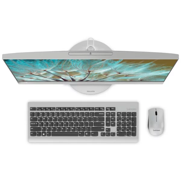 Моноблок Lenovo IdeaCentre 520-24IKU 23.8" FHD/ Core i3-7020U/ 4GB/ 1TB/ DVD-RW/ WiFi/ BT/ DOS/ серебристый [F0D2009FRK] изображение 3