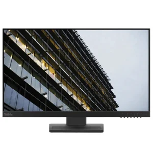 *Монитор Lenovo 23.8" ThinkVision E24q-20 черный IPS 4ms 16:9 HDMI M/M матовая HAS Piv 300cd 178гр/178гр 2560x1440 DP 2K 5.05кг (62CFGAT1IS)