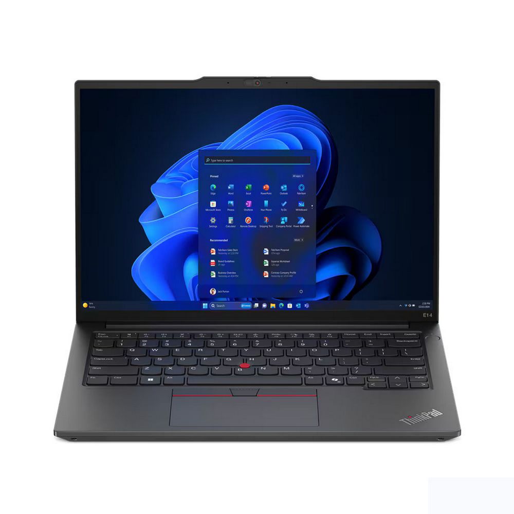 Ноутбук Lenovo ThinkPad E14 Gen6 Core Ultra 5 125U/8Gb/SSD512Gb/14.0"/IPS/WUXGA/NoOs/black (21M8CTO1WW) (21M8S0WG00) изображение 1