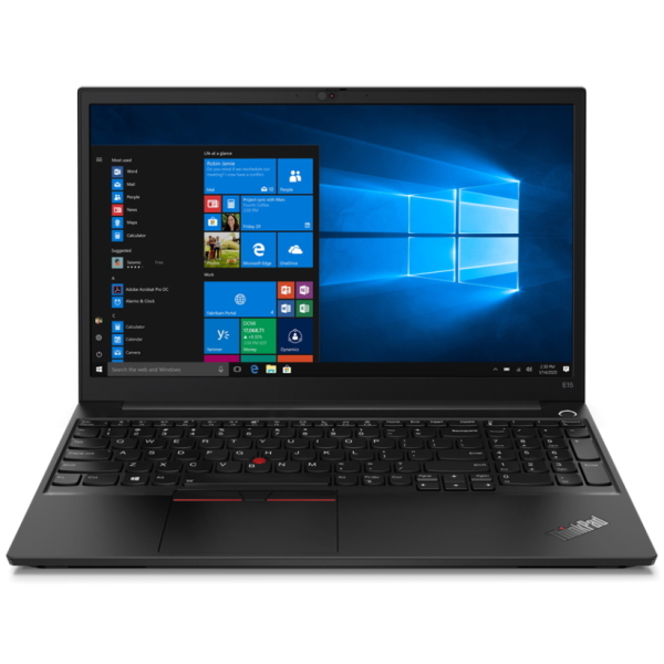 Ноутбук Lenovo ThinkPad E15 Gen 2-ITU 15.6" FHD [20TD0003RT] Core i5-1135G7, 16GB, 512GB SSD, noODD, WiFi, BT, FPR, Win10Pro, черный изображение 1
