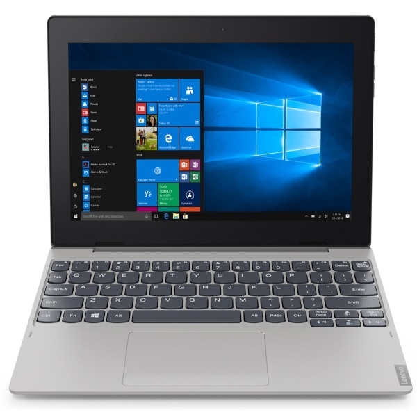 Планшет Lenovo D330-10IGM 10.1" WUXGA Touch [81MD0009RU] Pentium N5000/ 4GB/ 128GB/ 2Mp/ 5Mp/ WiFi/ BT/ Win10Pro/ Mineral Grey изображение 1