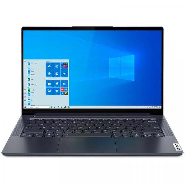 Ноутбук Lenovo Yoga Slim 7 14ARE05 14.0 FHD IPS AG Ryzen 7 4700U, 16GB, SSD 542Gb, AMD Radeon Graphics, Wi-Fi 2X2AX+BT, win 10, сланцево-серый [82A2006QRU] изображение 1