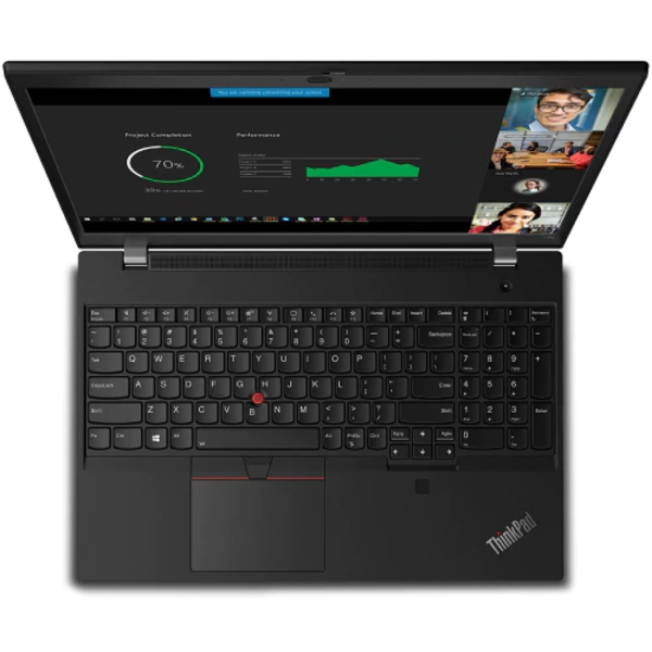 Ноутбук Lenovo ThinkPad T15p Gen 1 15.6" FHD [20TN0015RT] Core i5-10300H, 8GB, 256GB SSD, noODD, WiFi, BT, FPR, SCR, Win10Pro, черный изображение 4