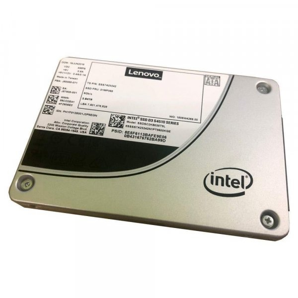 Жесткий диск Lenovo 240 Гб HS SFF SSD [4XB7A10247] изображение 1
