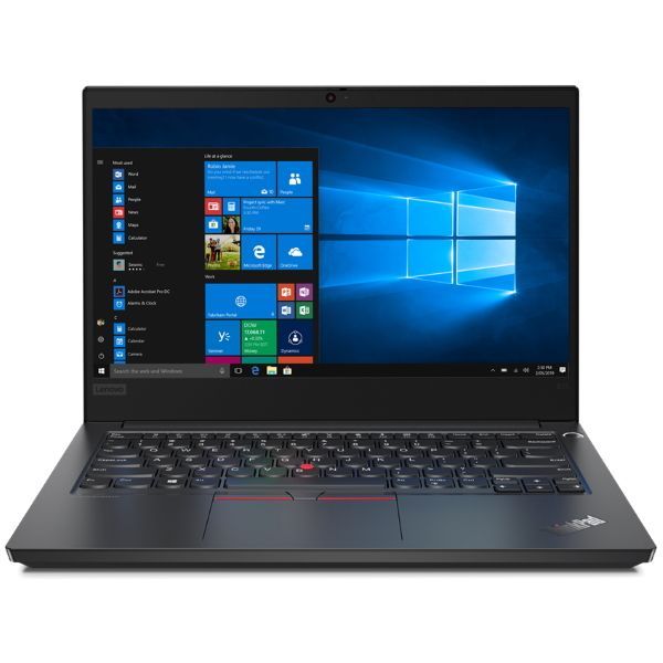 Ноутбук Lenovo ThinkPad E14-IML 14" FHD [20RA0010RT] Core i3-10110U, 8GB, 1TB, WiFi, BT, FPR, Win10Pro, черный изображение 1