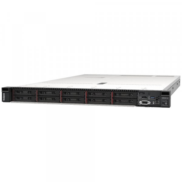 Сервер Lenovo ThinkSystem SR630 V2 {7Z71A02REA} Xeon 4310, 32GB, noHDD (up 8 SFF), SR 940-8i, 1x 750W (up 2), XCC изображение 1