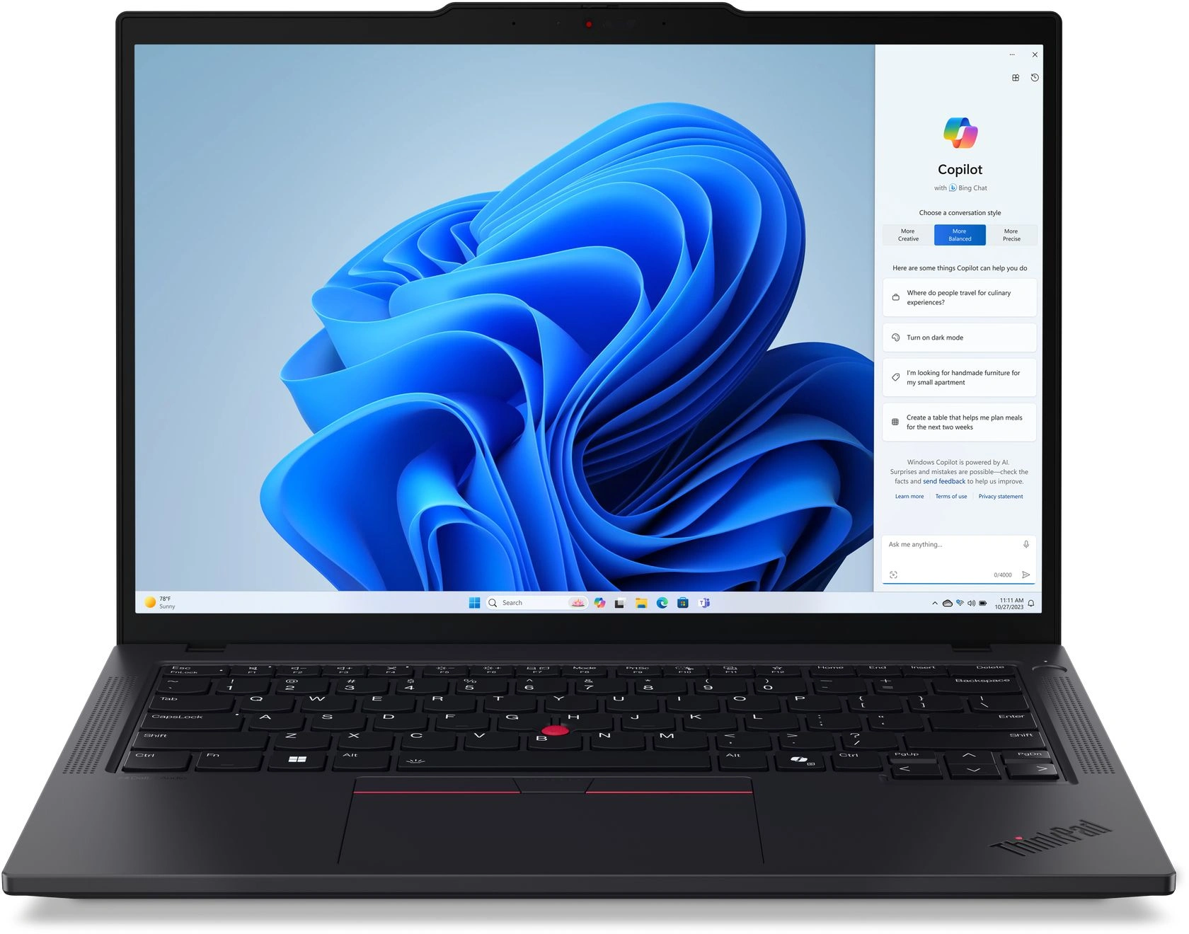 Ноутбук Lenovo ThinkPad T14 G5 изображение 1
