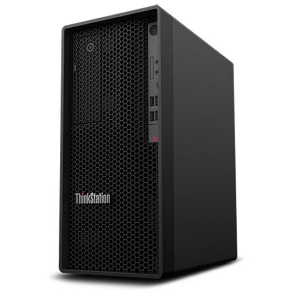 Рабочая станция Lenovo ThinkStation P340 TWR, Xeon W-1270P, 16GB, 512GB, Win10PPro [30DH00HFRU] изображение 1