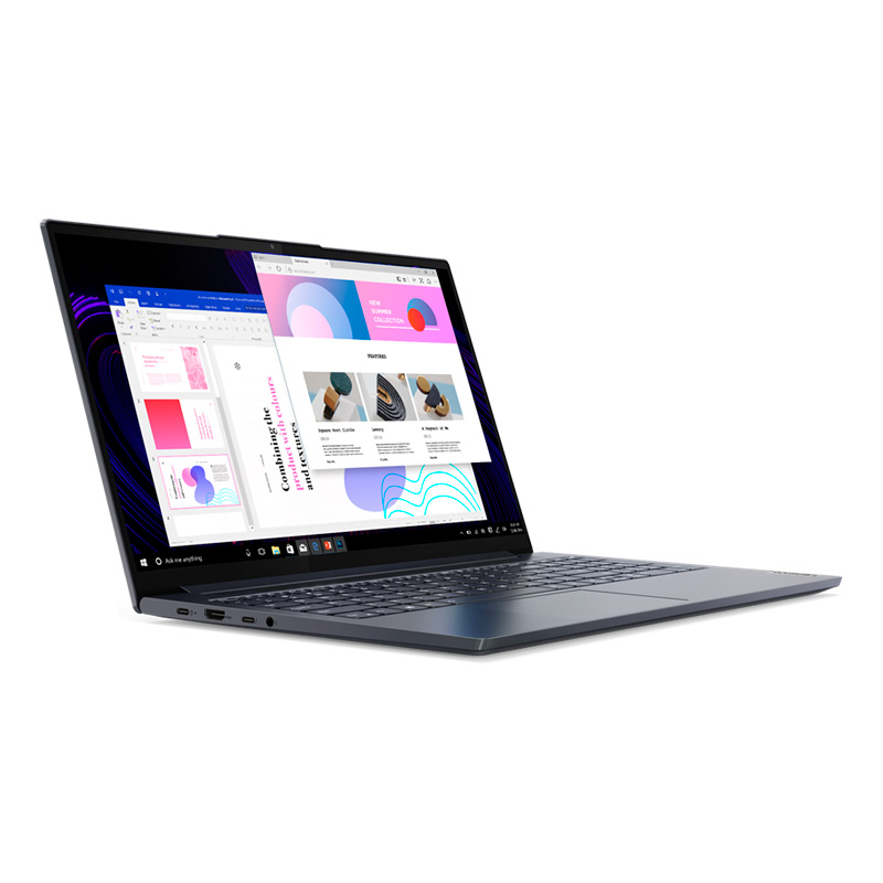 Ноутбук Lenovo Yoga Slim 7 15IIL05 15.6 FHD IPS AG Core i5-1035G4, 8GB, SSD 256Gb, Iris Plus , Wi-Fi 2X2AX+BT, win 10, сланцево-серый [82AA0029RU] изображение 5