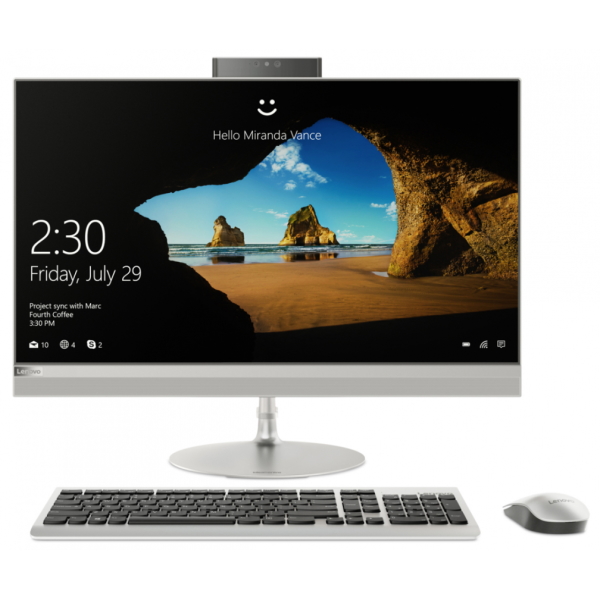Моноблок Lenovo IdeaCentre 520-27ICB 27" QHD, Core i5-8400T, 16GB, 512GB SSD, DVD-RW, WiFi, BT, Win10, серебристый [F0DE00EBRK] изображение 1