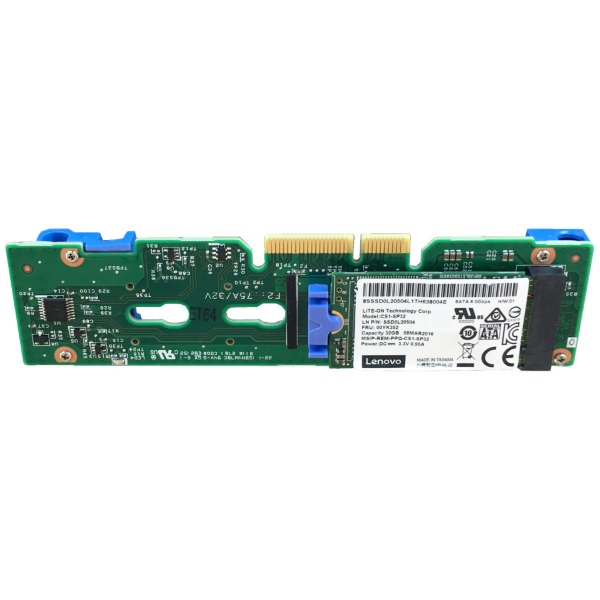 Жесткий диск M.2 SSD Lenovo ThinkSystem CV1 32GB, SATA, 6Gbps, NHS [7N47A00129] изображение 1