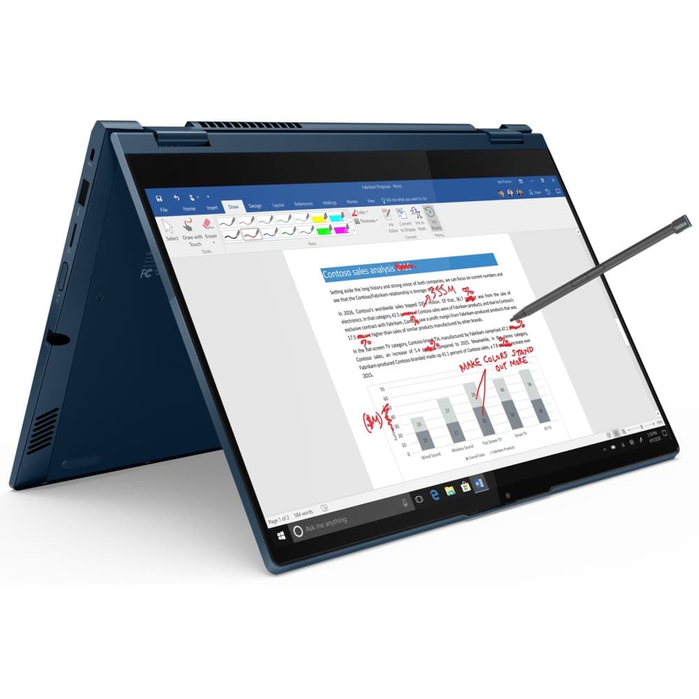Ноутбук-трансформер Lenovo ThinkBook 14s Yoga ITL [20WE006RRU] изображение 4