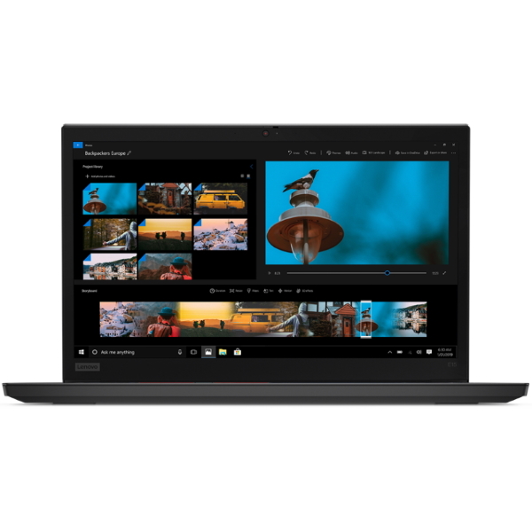 Ноутбук Lenovo ThinkPad E15-IML 15.6 FHD [20RD0015RT] Core i7-10510U, 8GB, 256GB SSD, noODD, WiFi, BT, FPR, Win10Pro, черный изображение 1