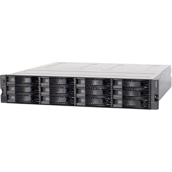 Система хранения Lenovo TS Storage V3700 V2/ 16GB cache/ noHDD (up to 12 LFF)/ 4x GbE/ 2x 12GB SAS x4 expansion/ 2x 800W [6535EC1] изображение 1