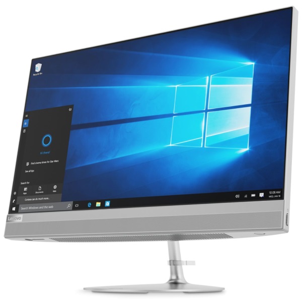 Моноблок Lenovo IdeaCentre AIO 520-27ICB 27" QHD/ Core i5-8400T/ 8GB/ 128GB SSD + 1ТБ/ Radeon RX550 4GB/ DVD-RW/ WiFi/ BT/ Win10/ Grey [F0DE004QRK] изображение 1