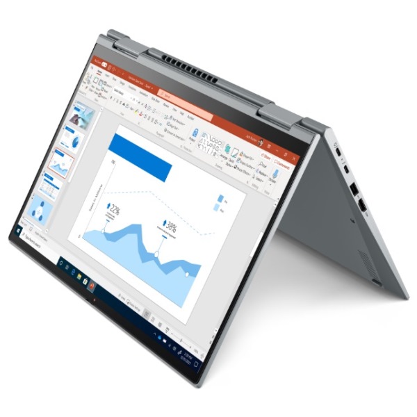 Ноутбук-трансформер Lenovo ThinkPad X1 Yoga Gen 6 14" FHD+ Touch [20XY003ERT] Core I5-1135G7, 16GB, 256GB SSD, WiFi, BT, FPR, Win10Pro, серый изображение 2
