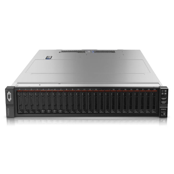 Сервер Lenovo ThinkSystem SR650 [7X06A04LEA] Xeon 4110/ 16GB/ noHDD (up 8/24 SFF)/ SR 9308i/ noODD/ 1x 750W/ XCC Enterprise изображение 1