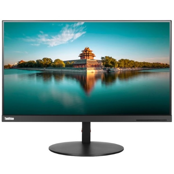 Монитор Lenovo ThinkVision P24h-10 [61AEGAT3EU] 23,8" 2560x1440/ 16:9, IPS, 6ms, 1000:1, 178-178, 2x HDMI/ DP/ mDP/ DP-Out/ Tilt, swivel, pivot, lift, USB 3.0 +C  изображение 1