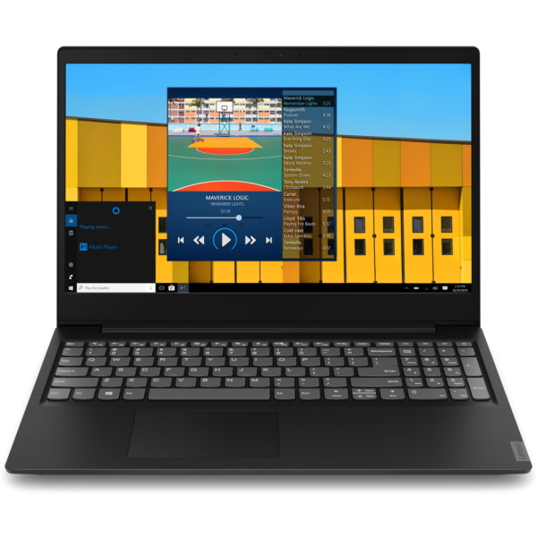 Ноутбук Lenovo IdeaPad S145-15AST 15.6" HD [81N300EWRU] AMD A9-9425, 8GB, 256GB SSD, noODD, WiFi, BT, Win10, черный изображение 1